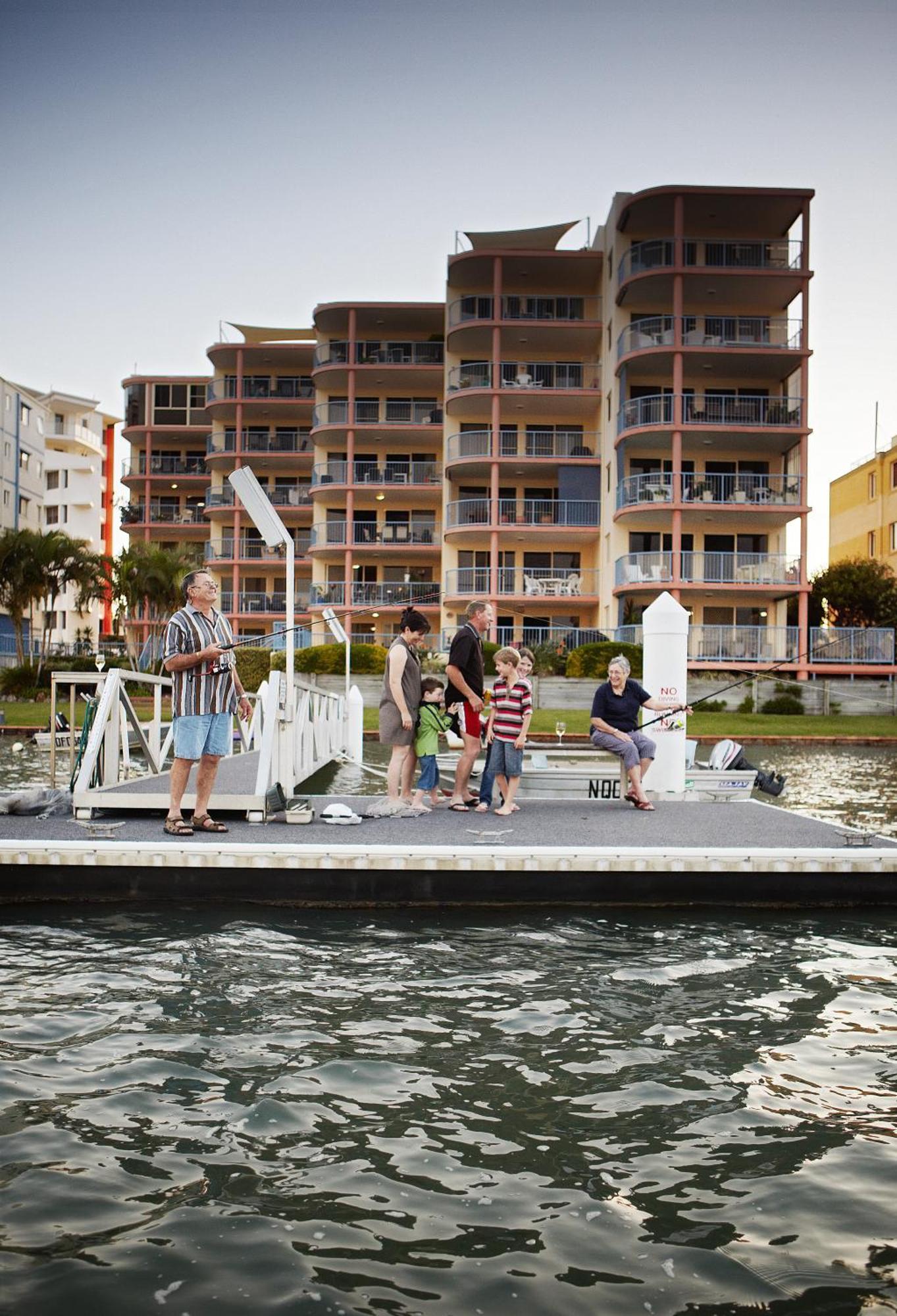 On The River Apartments Maroochydore Esterno foto